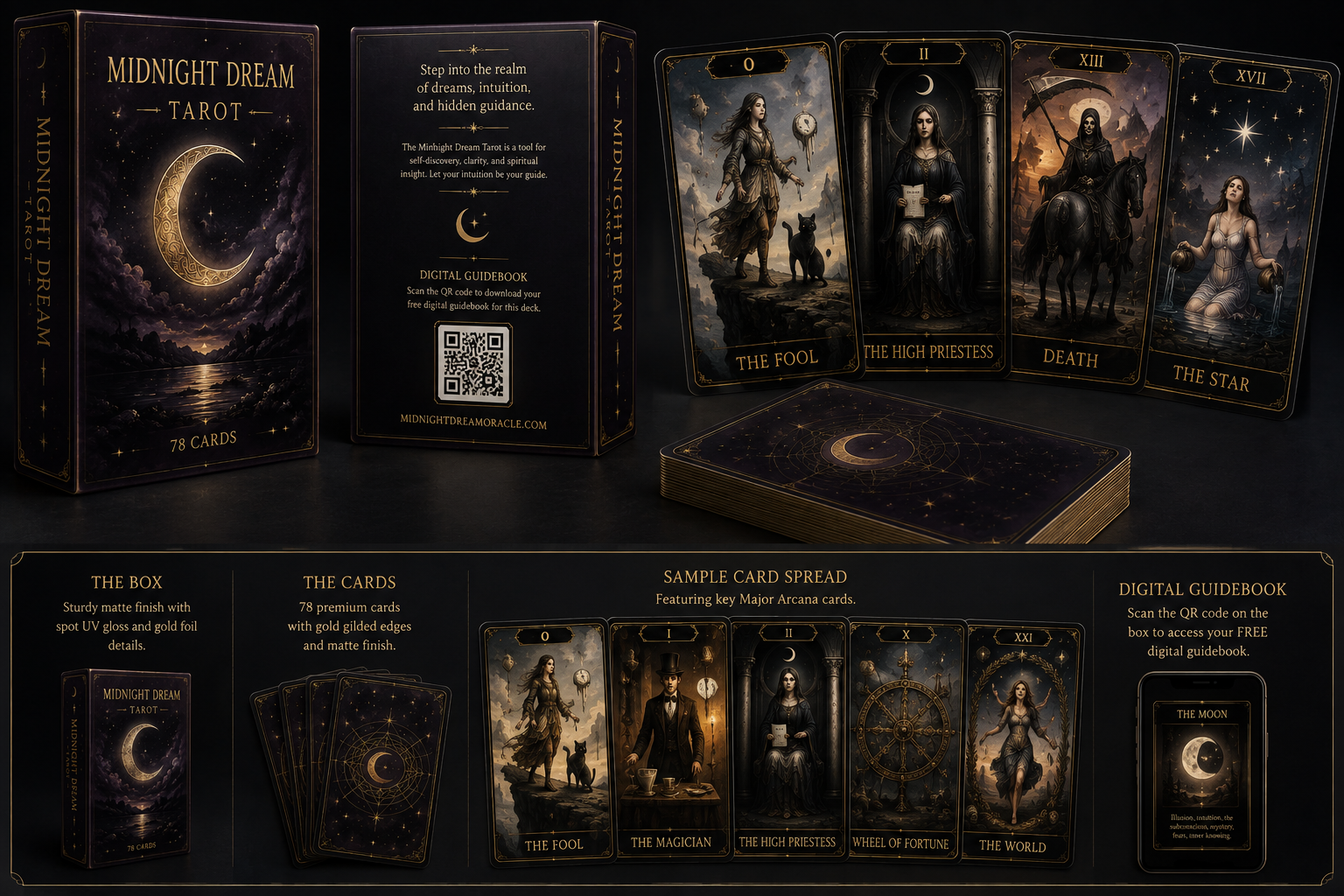Placeholder preview for the Gothic Tarot deck